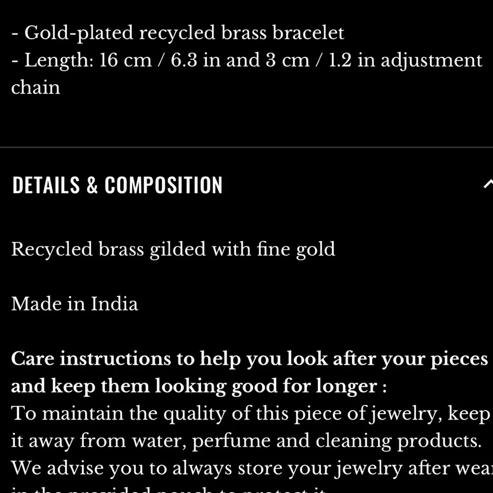 Sezane Penelope bracelet - Picture 4 of 6